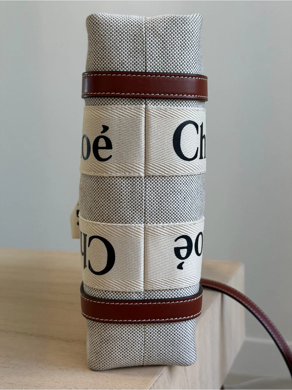 Chloe canvas tote